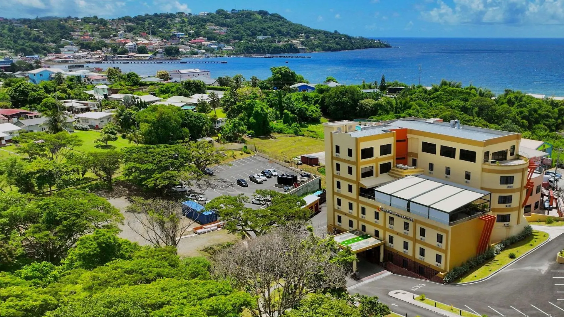 Comfort Inn & Suites Tobago location